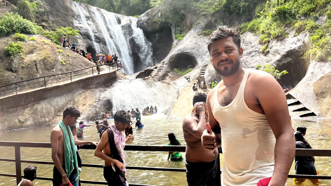 Achankovil Kumbhavurutty Waterfalls | July 2022 | Tenkasi Life