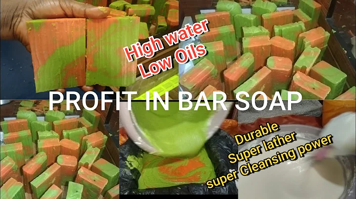 HOW TO MAKE PROFIT IN BAR SOAP / HOW TO MAKE PROFITABLE BAR SOAP