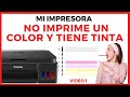 MI IMPRESORA NO IMPRIME UN COLOR-DESTAPAR CABEZALES CANON G2100-G3100-G4100- REPARAR CABEZALES CANON