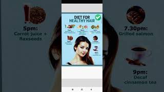 Diet for healthy hair #challenge #viral #trending #shorts