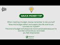 Quick Money Tips - Money Melons Creative | Generated by MFS