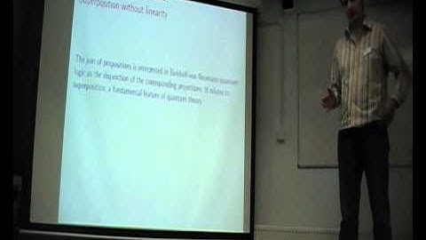 Andreas Doering: "Topos quantum logic and mixed states"