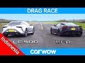 Lexus LFA vs Lexus LC500 - DRAG RACE, ROLLING RACE & TES PENGEREMAN