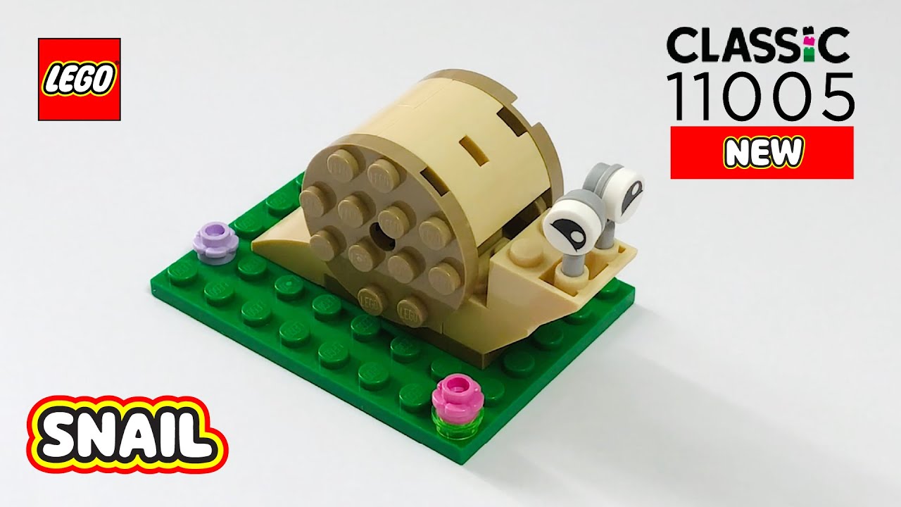 LEGO Snail Building Instructions — LEGO Classic 11005 - YouTube