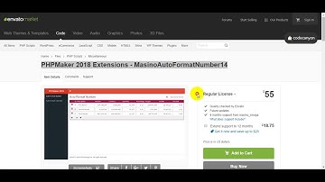 PHPMaker 2018 Extensions   MasinoAutoFormatNumber14