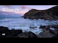 Sea Waves Washing on Rocks | Ocean Sounds for Sleeping Babies, Relaxing, Stress: Nature Brown Noise