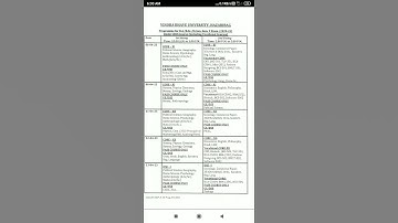 ||VBU SEMESTER-5 EXAM DATE 2023 (2020-23)SECTION|| #vbu #exam #viralvideo