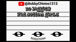 No Diggity vs. Fat Bottom Girls (Mashup)