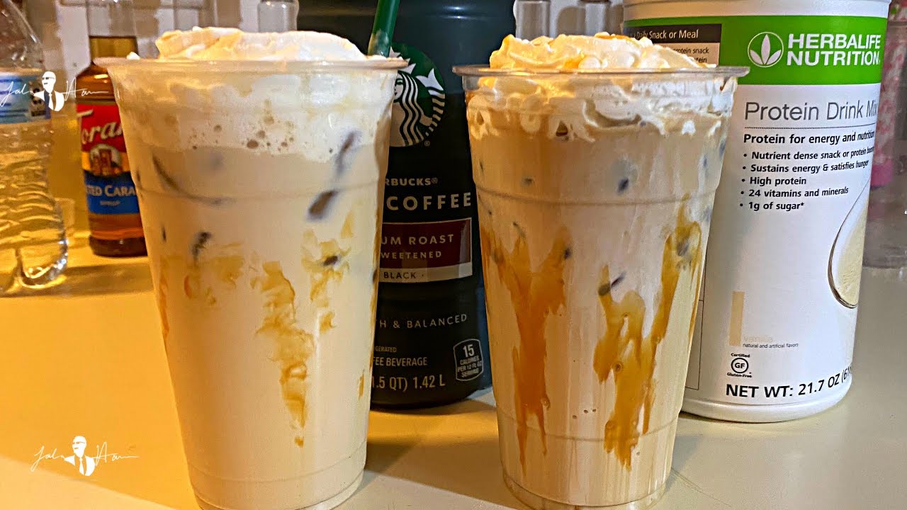 How to Make an Iced Caramel Latte - Fork in the Kitchen