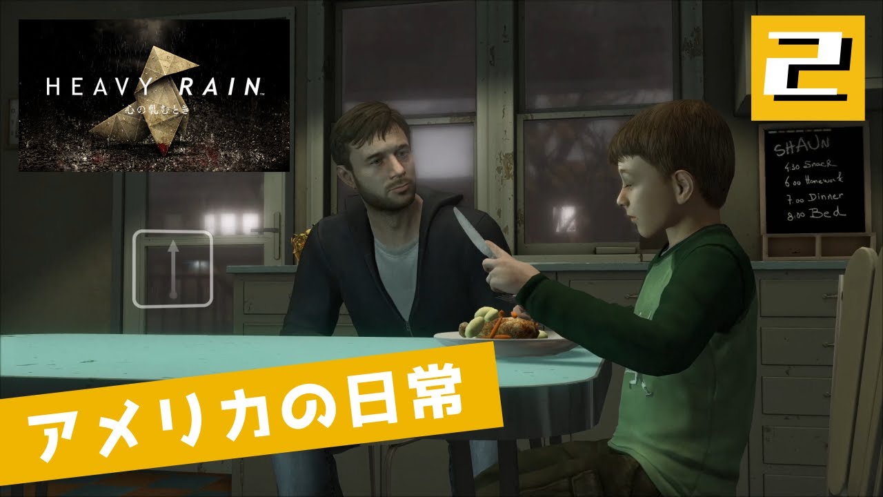 一般的なアメリカの食事風景 Heavy Rain 心の軋むとき 2 Fps Unknown 一般的なアメリカの食事風景 Heavy Rain 心の軋むとき 2 Fps Unknown