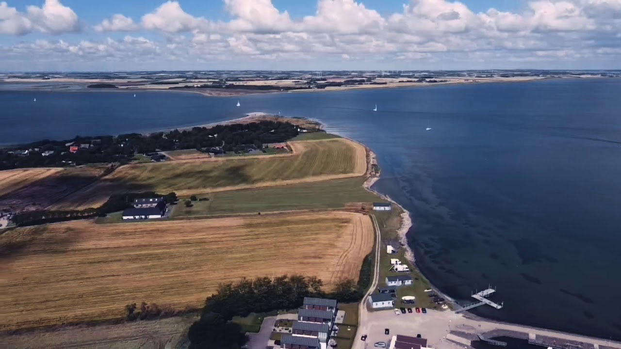 Jegindø fra 100 meter oppe