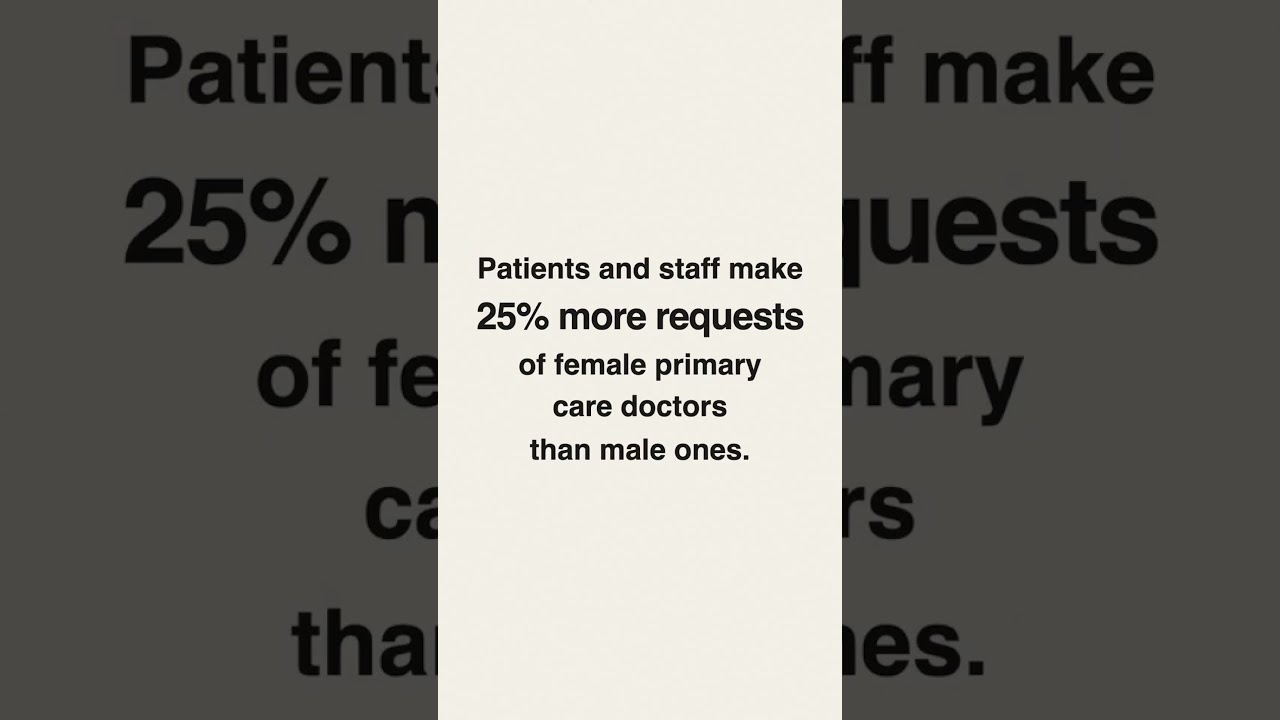 Why female doctors burn out faster