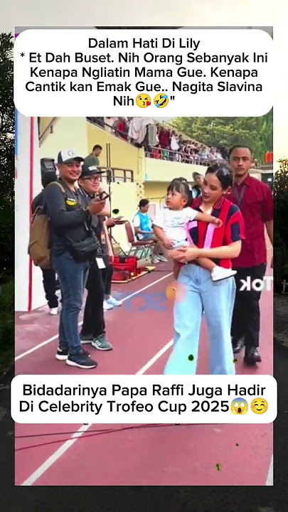 lily lagi pamer sama fans nya kalok dia anak nagita slavina😅#babyly#nagita#shorts#raffiahmad#short