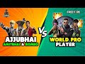 Ajjubhai and desi gamers vs world pro player punkster runner bundle gameplay  garena free fire