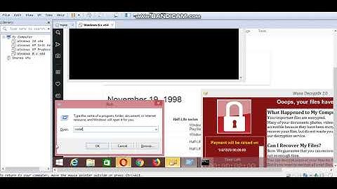 Destroying Windows 8.1 With WannaCry and MEMZ