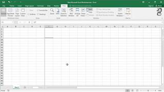 How To Splitting Worksheet Window Into Panes In Excel