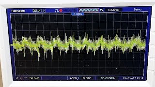 How to measure power supply ripple