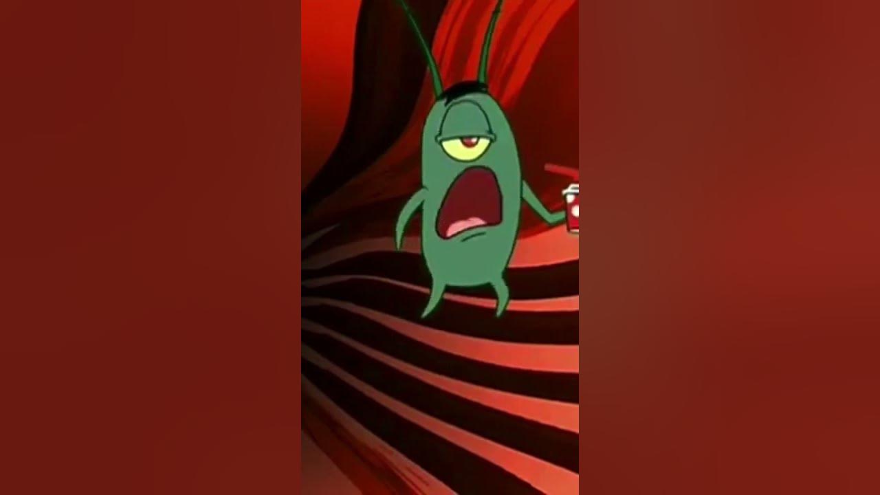 Plankton flying in the void 😂 #spongebob - YouTube