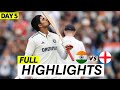 India Vs England 4th Test Day 5 Highlights 2025 IND Vs ENG 4th Test Day 5 Highlights 2025 India Vs England 4th Test Day 5 Highlights 2025 IND Vs ENG 4th Test Day 5 Highlights 2025
