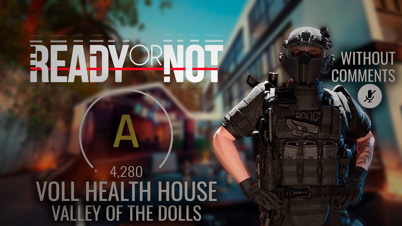 Voll health house solo gameplay without comments (A) | Ready or Not