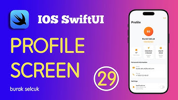 SWIFTUI - 29 PROFILE SCREEN WITH SWIFT UI