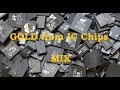 Gold from IC Chips mix