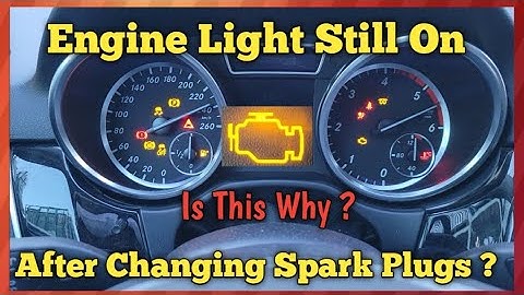 CHECK ENGINE LIGHT STILL ON & STILL MISFIRES AFTER CHANGING SPARK PLUGS ? THIS COULD BE WHY.