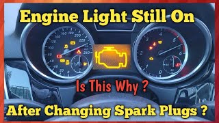 CHECK ENGINE LIGHT STILL ON & STILL MISFIRES AFTER CHANGING SPARK PLUGS ? THIS COULD BE WHY.