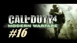 Call Of Duty 4 MW gameplay прохождение Game Movie #16