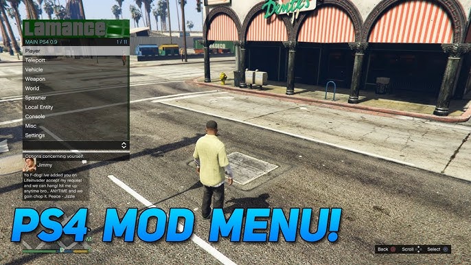 Lush Modz GTA 5 1.38 PS4 Mod Menu Bases Source Code