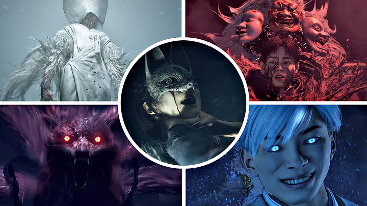 Silent Hill f - All Final Bosses & All 5 ENDINGS (UFO Ending, Bad, Good, Otherworld, True Ending)
