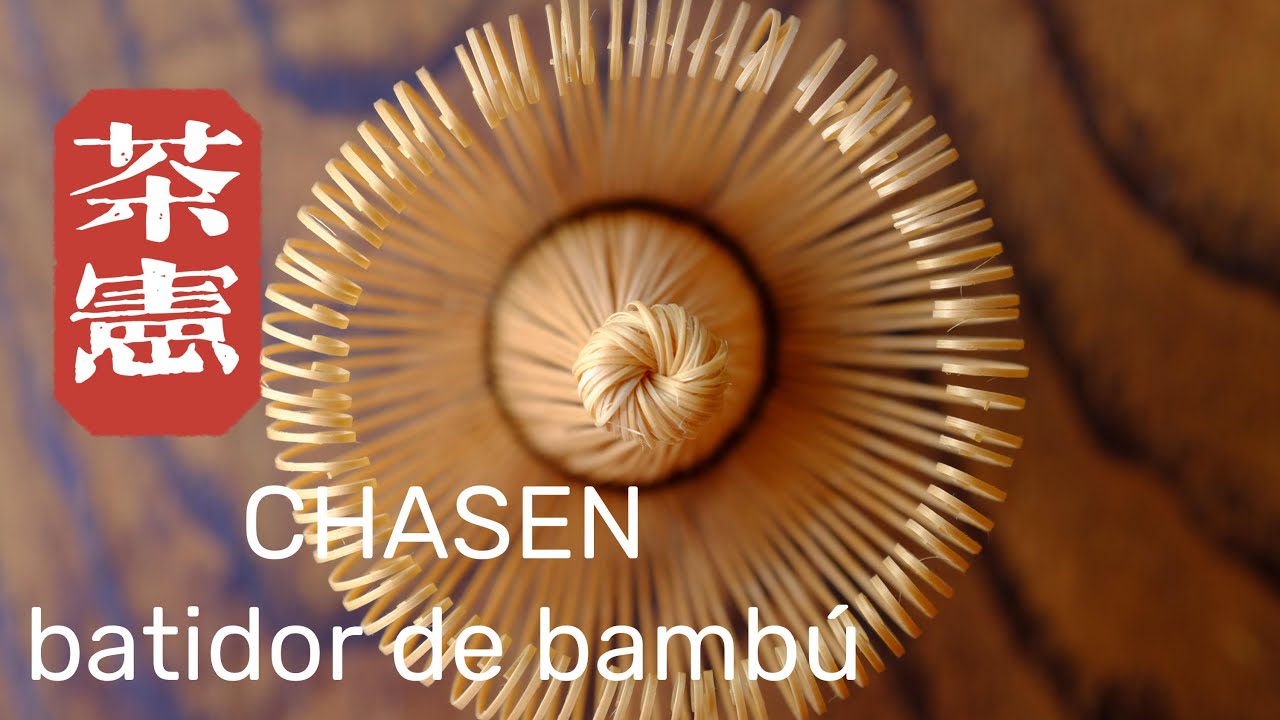 Utensilios para preparar té Matcha #2 (qué es chasen y cómo elegir un chasen)