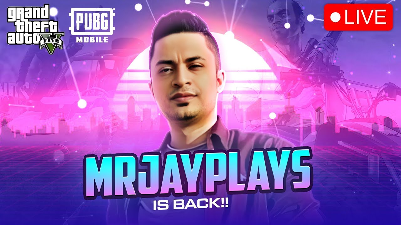 GTA 5 ROLE PLAY - PUBG MOBILE LIVESTREAM - MRJAYPLAYS's Banner