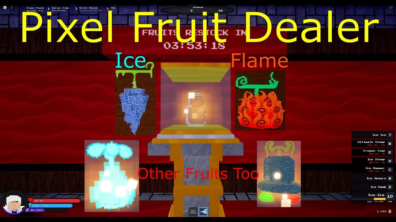 Roblox: How to Get All Fruits in Pixel Piece