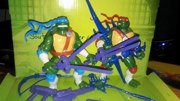 Next Mutation 1997: Leonardo and Raphael (Accessories Complete) (Shell #523)