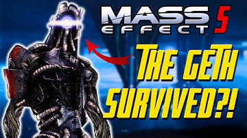 How The Geth Secretly SURVIVED The Destroy Ending! | Mass Effect 5 Theory & Speculation