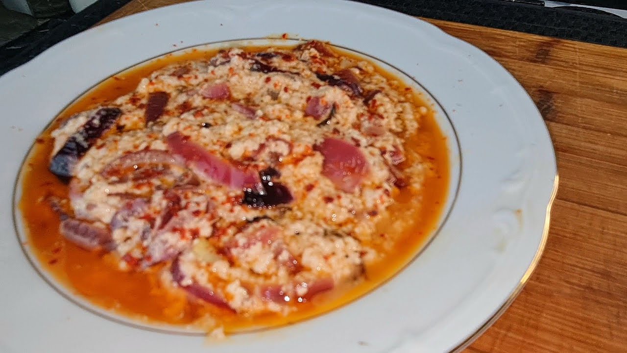 HATAY KAHVALTISI CERCERUN tadına doyamayacaksın Lezzetli Yöresel Kahvaltılık Tuzlu Yoğurt Kavurması