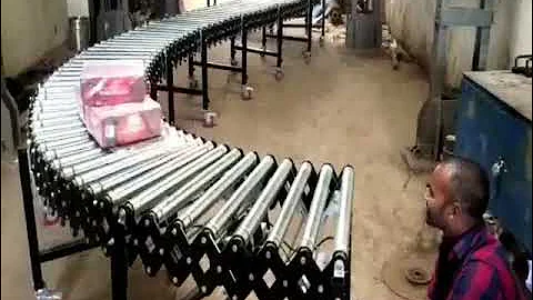 Velmayil Telescopic Conveyor and Flexible Roller C...