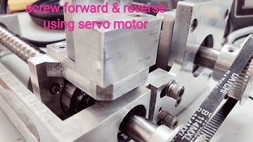 Forward and reverse of screw using servo & PLC with DPLSR/DPLSY instructions