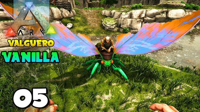 Roubando Ovo de WYVERN COM LYMANTRIA (MARIPOSA) - Ark Survival