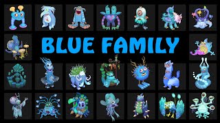 ALL BLUE Monsters - My Singing Monsters (Sounds & Animations) +50 Monsters by NewalaMSM 4,671 views 2 weeks ago 10 minutes, 55 seconds