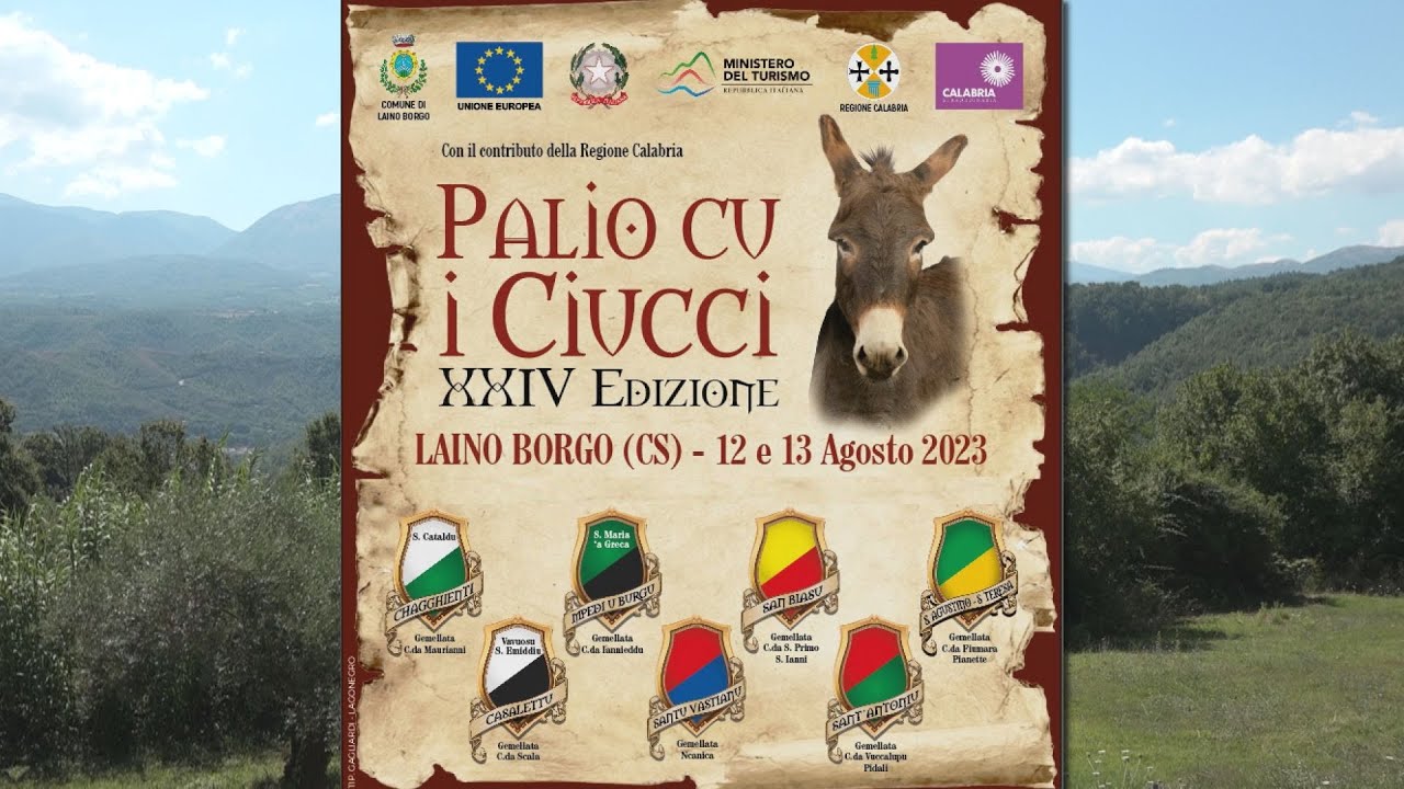 Laino Borgo: Palio cu i Ciucci XXIV edizione
