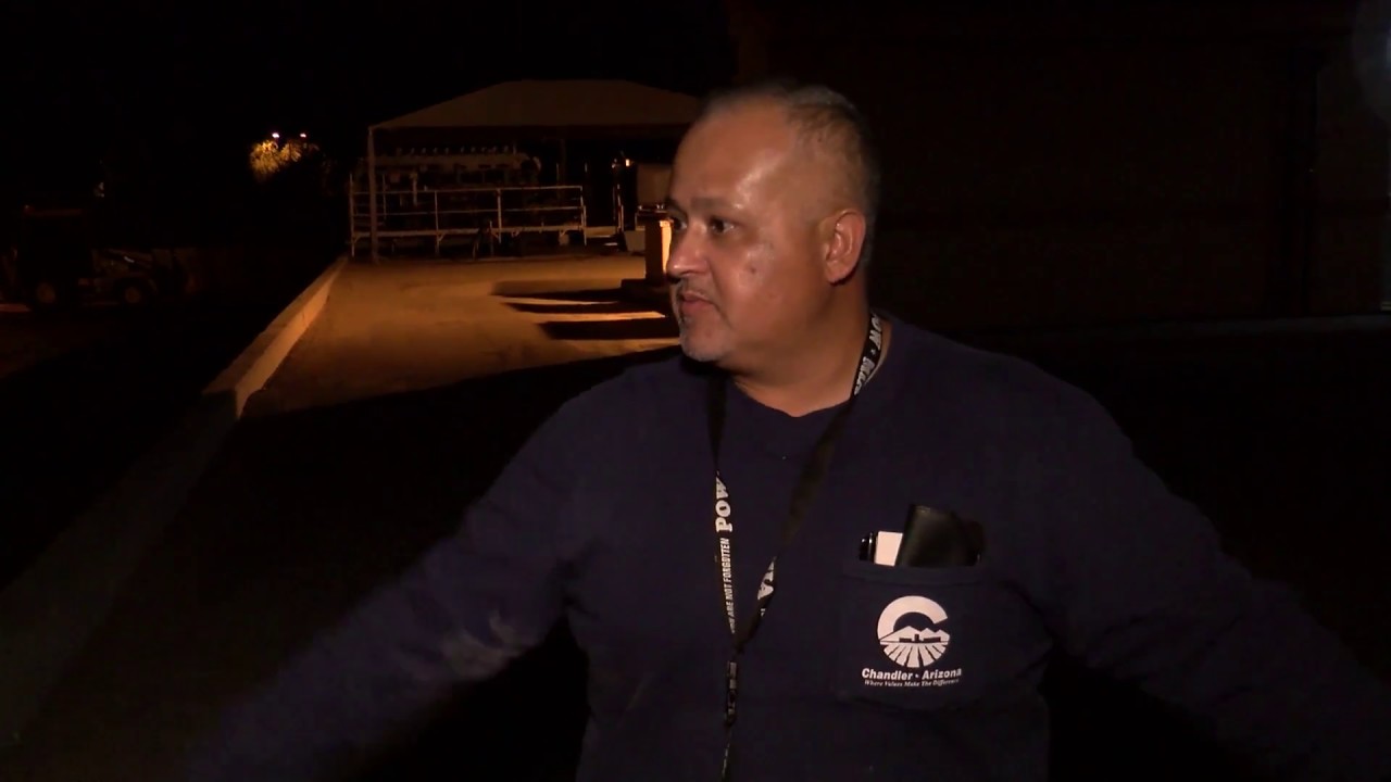 City of Chandler Night Shift Water Treatment Plant YouTube