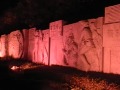 Олимпийский парк вечером. Olympic Park at night.