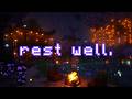 had a hard day?.. (minecraft music w/ rain, fire)