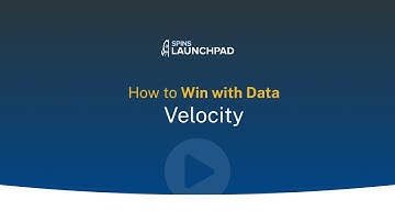 How To Win With Data: Velocity