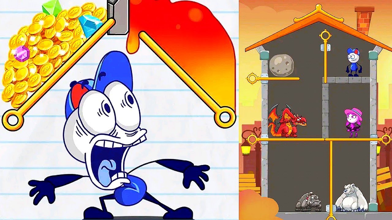 Rescue Genius: Save the Girl Level 1 - 20 Gameplay Walkthrough