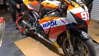 Восстановление двигателя Honda CBR1000RR SP | Начать, чтобы закончить.