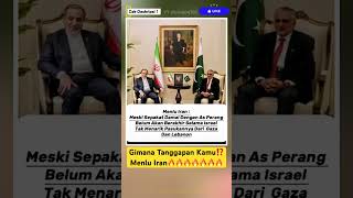 Gimana tanggapan kamu⁉️menlu Iran❗️❗️❗️❗️❗️