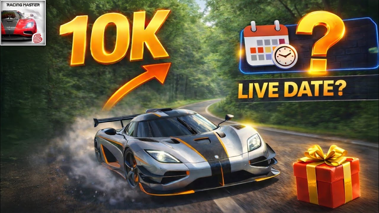 10K Subscribers Special 🚗 LIVE Date, Time & Giveaway Announced